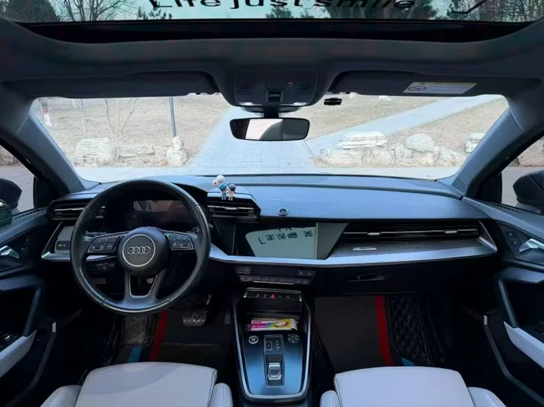 奥迪A3 内饰后排