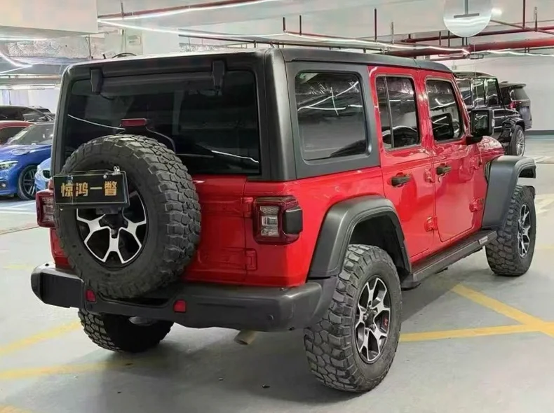 Jeep牧马人 内饰后排