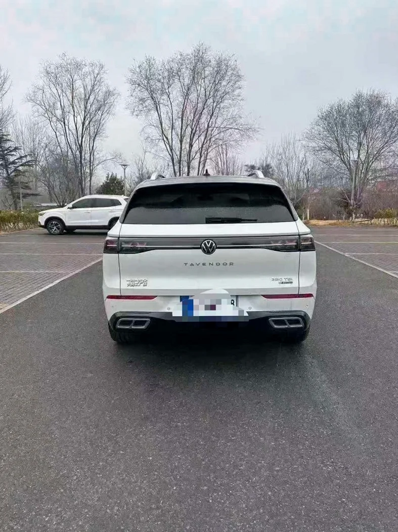 大众揽巡 内饰后排