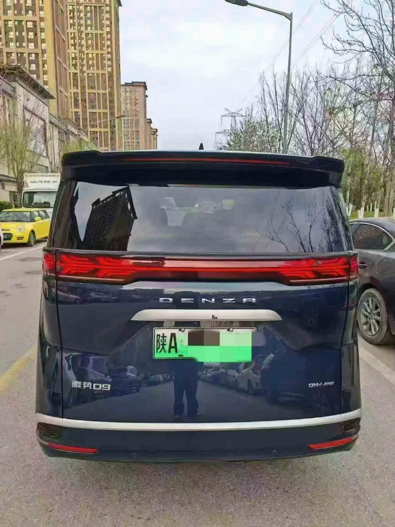 腾势D9 内饰后排