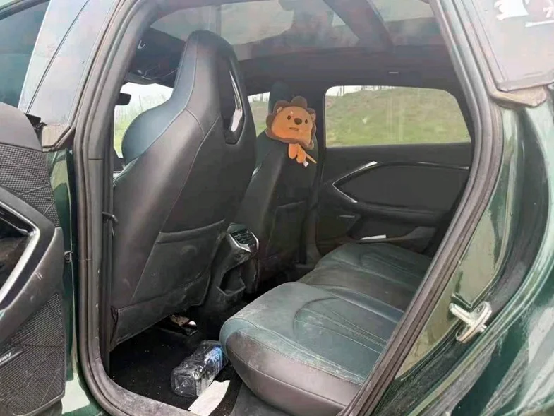 名爵7 内饰后排