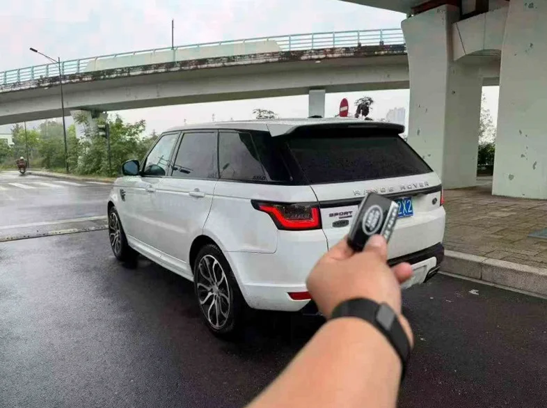 路虎揽胜运动 内饰后排