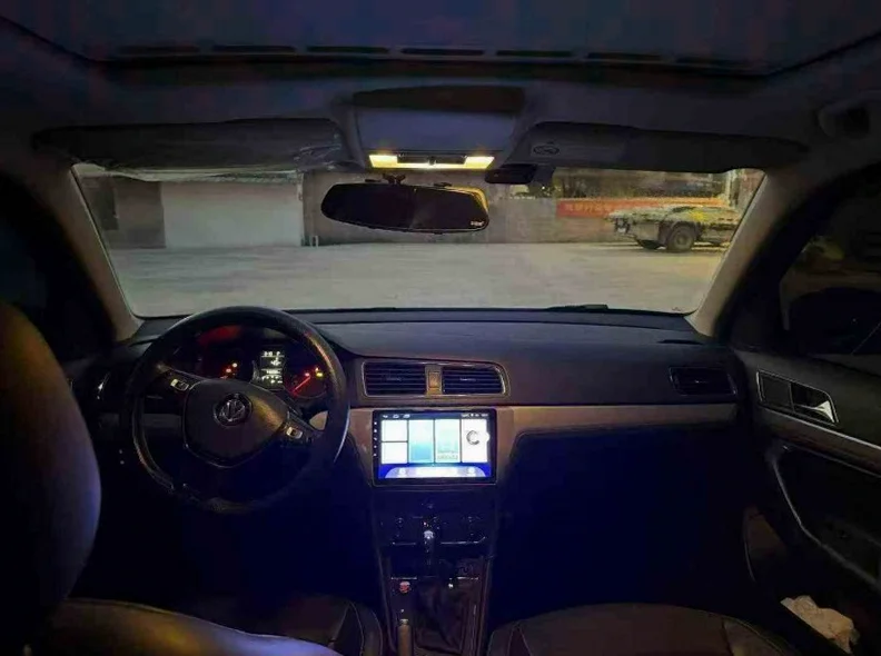 大众朗逸 后面外观三