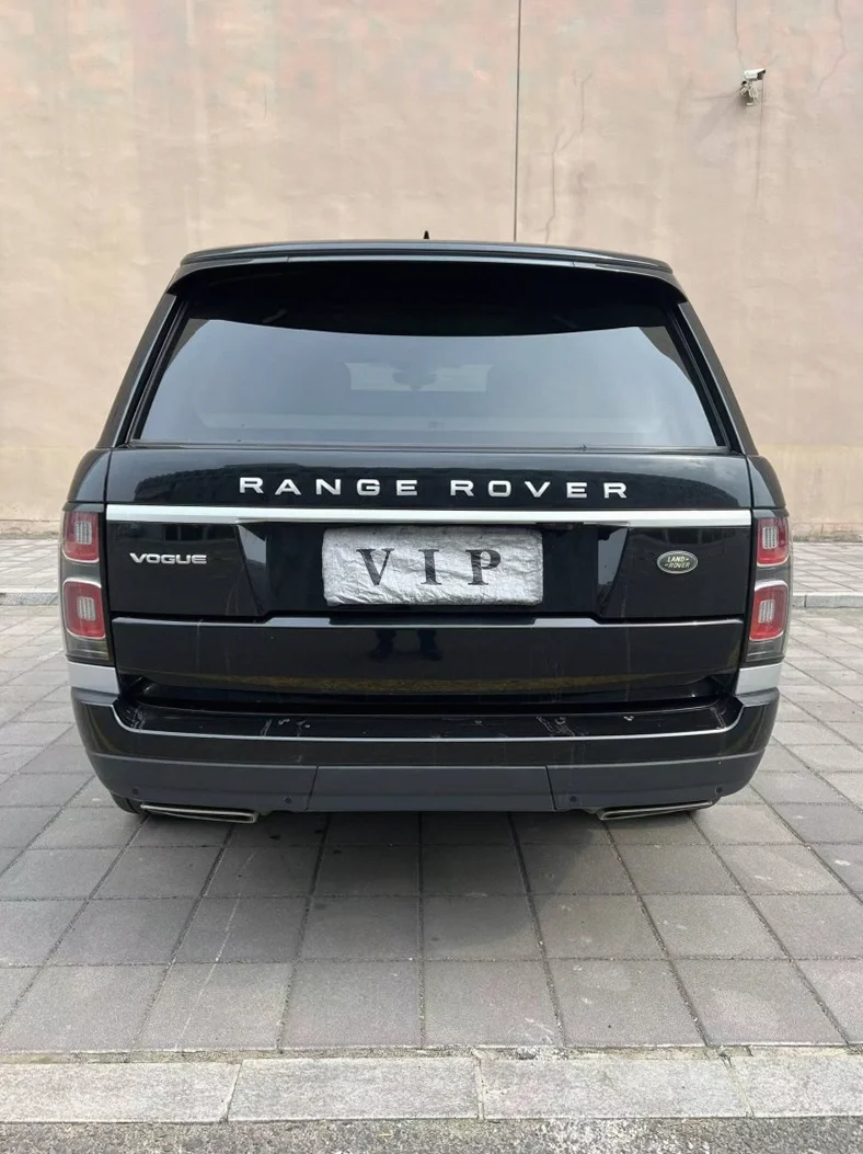 路虎揽胜行政 内饰前排