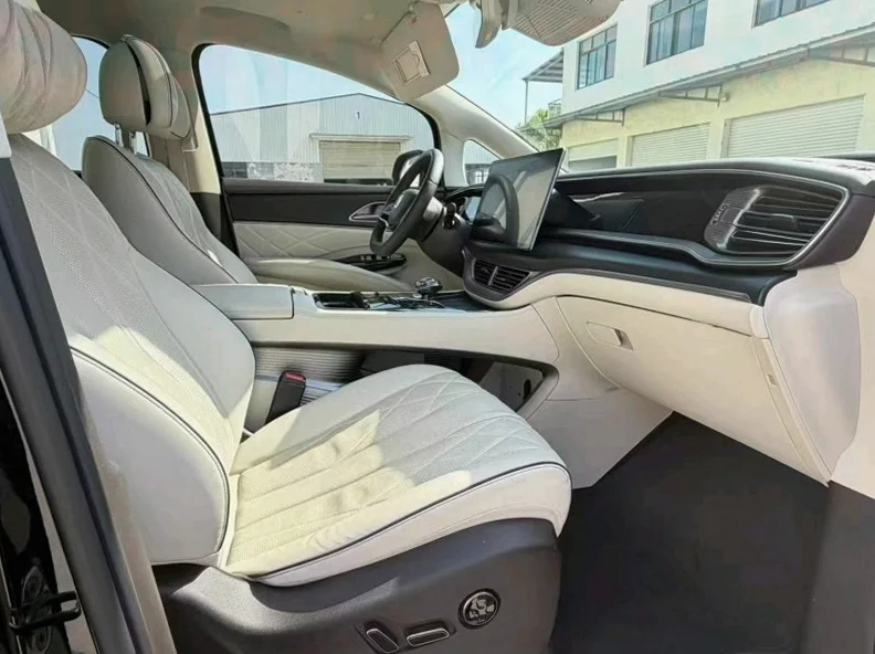 腾势D9 后面外观一