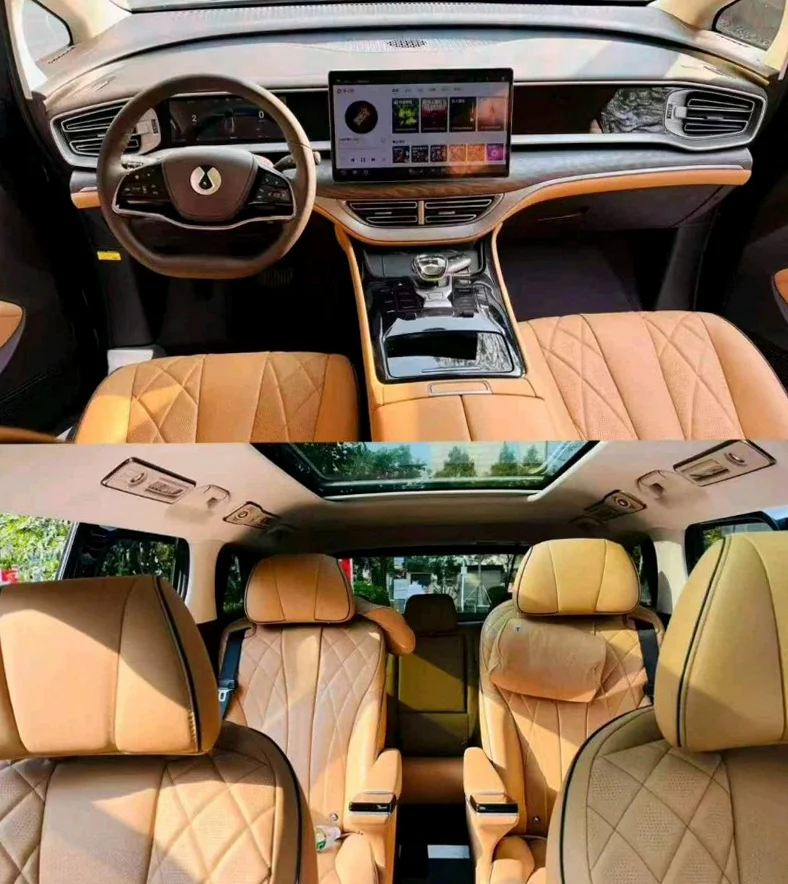 腾势D9 后面外观二