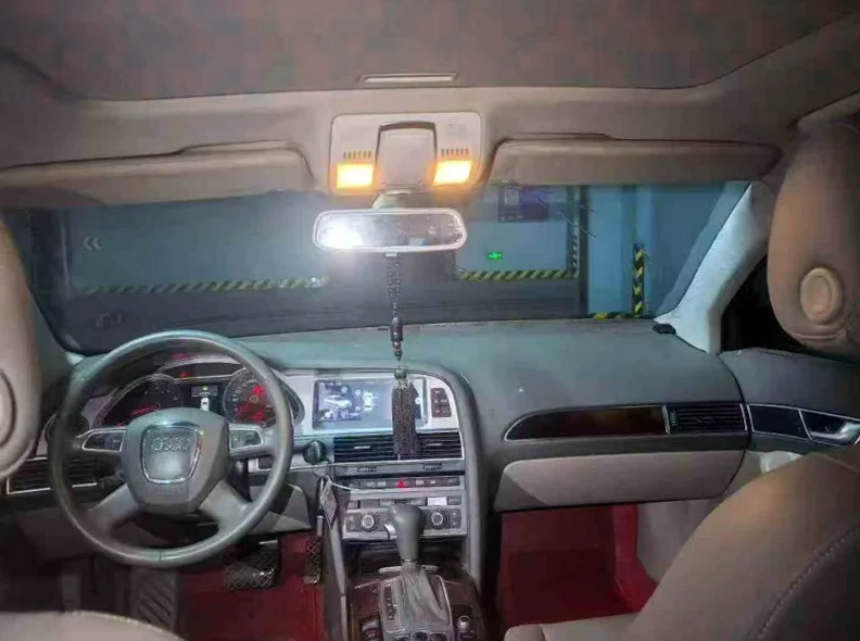 奥迪A6L 后面外观一