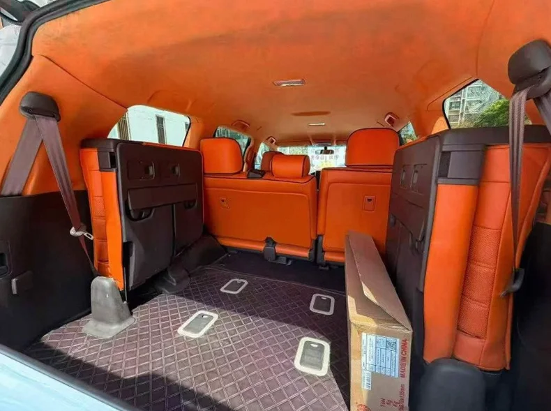 丰田兰德酷路泽 后面外观一