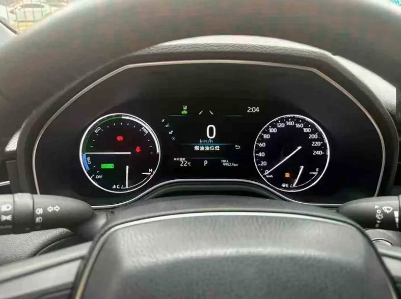 丰田亚洲龙 内饰后排