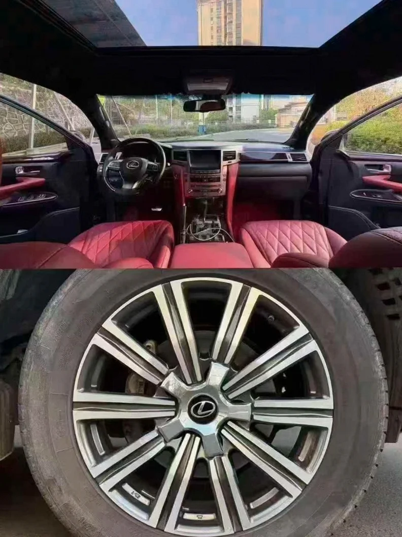 雷克萨斯LX 后面外观三