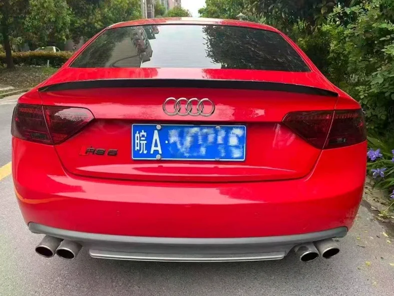 奥迪A5 后面外观一