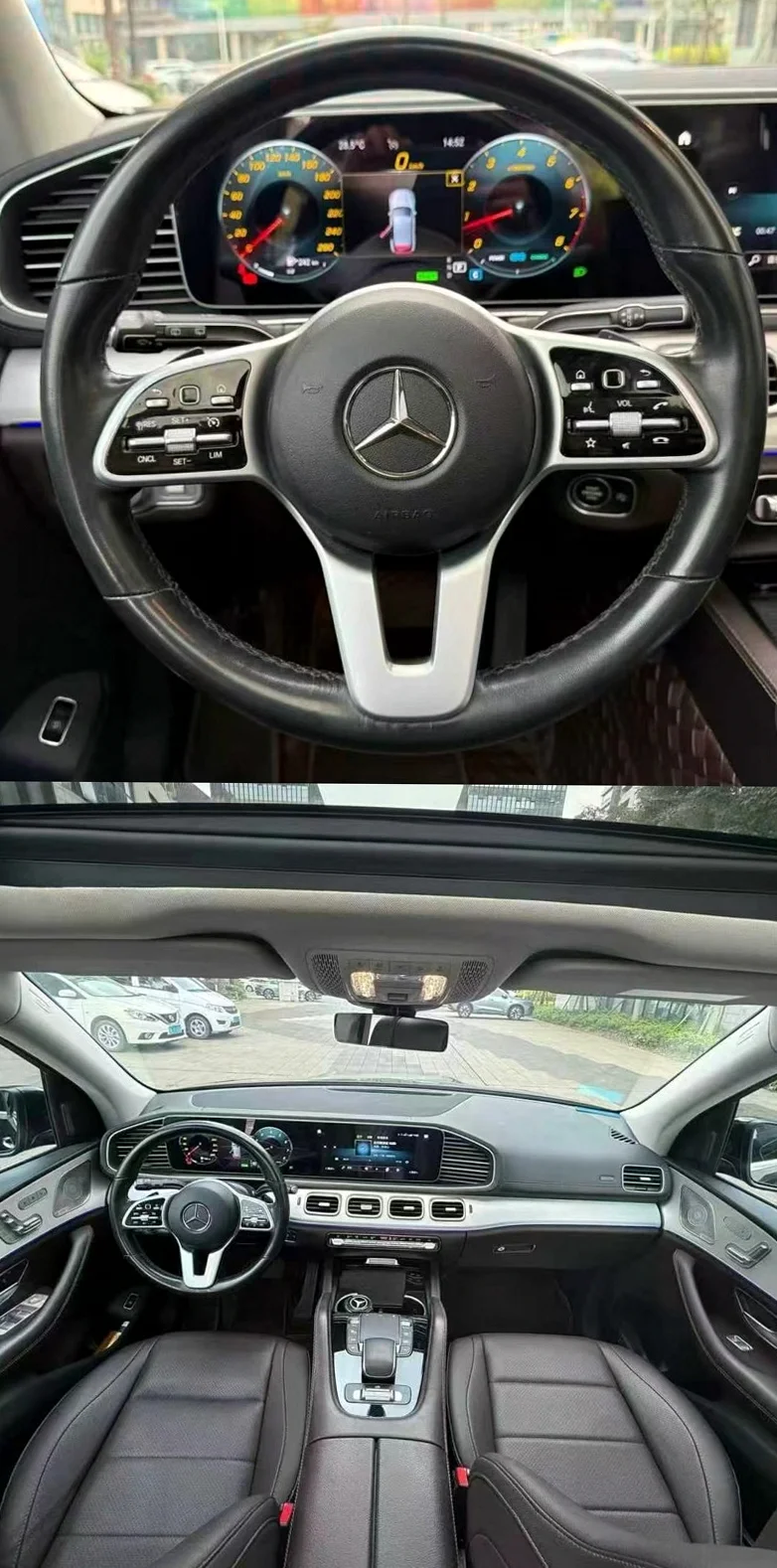 奔驰GLE 后面外观一