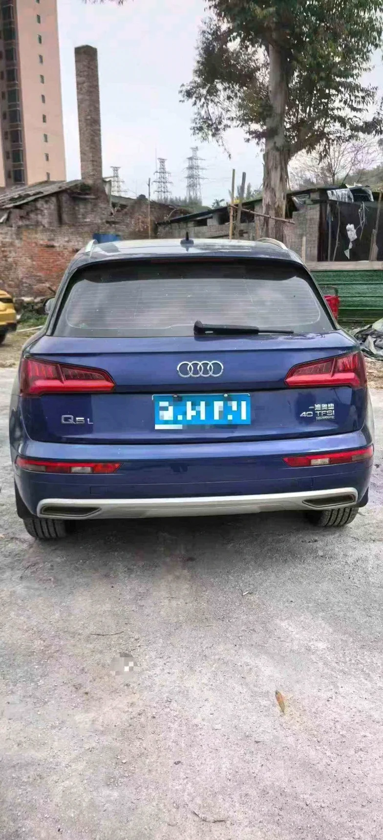 奥迪Q5 内饰后排