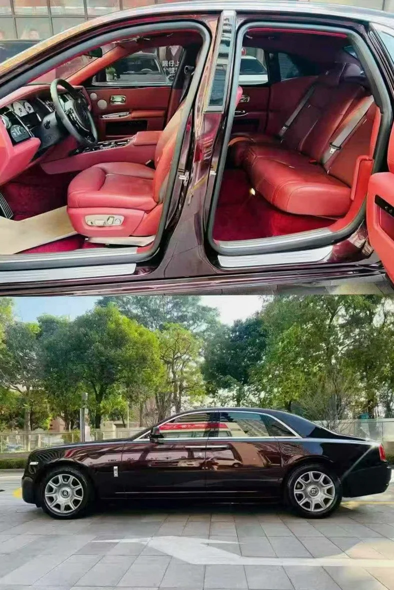 劳斯莱斯古斯特 后面外观一