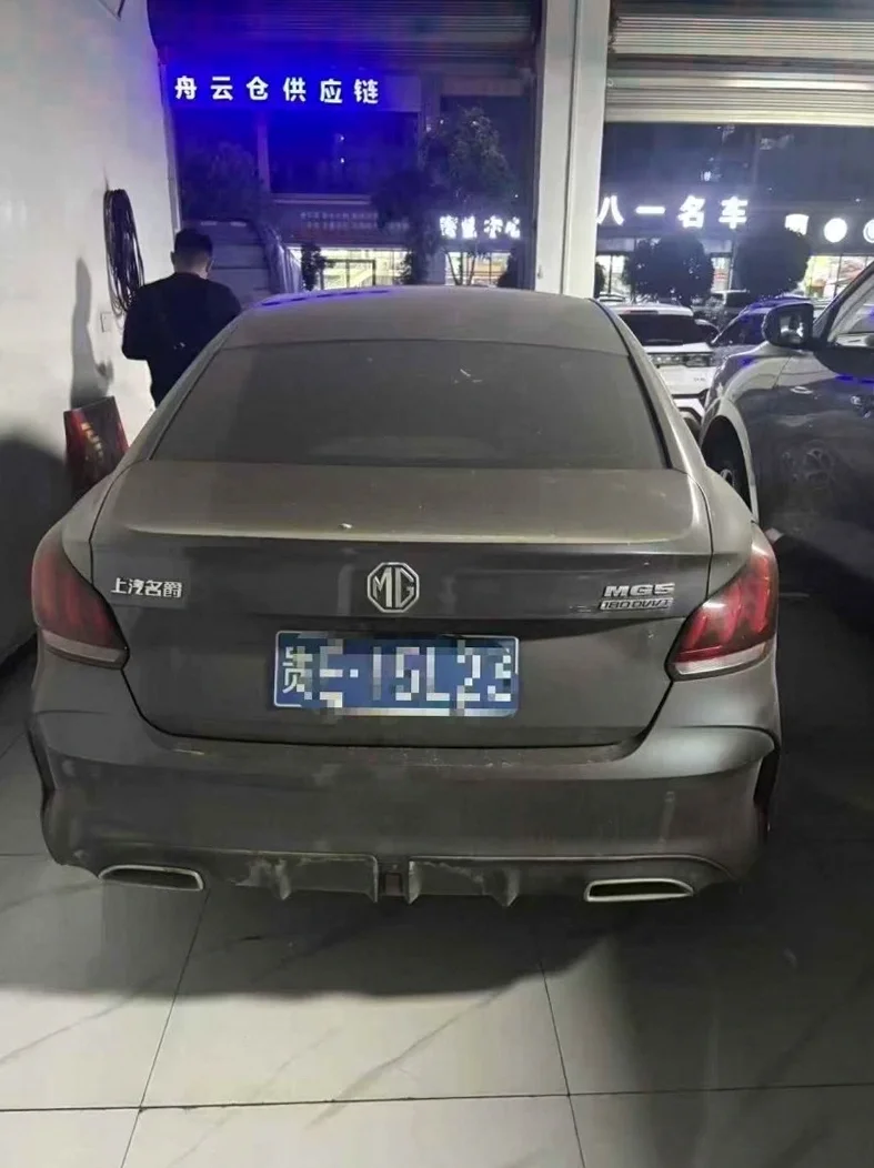 名爵6 后面外观一