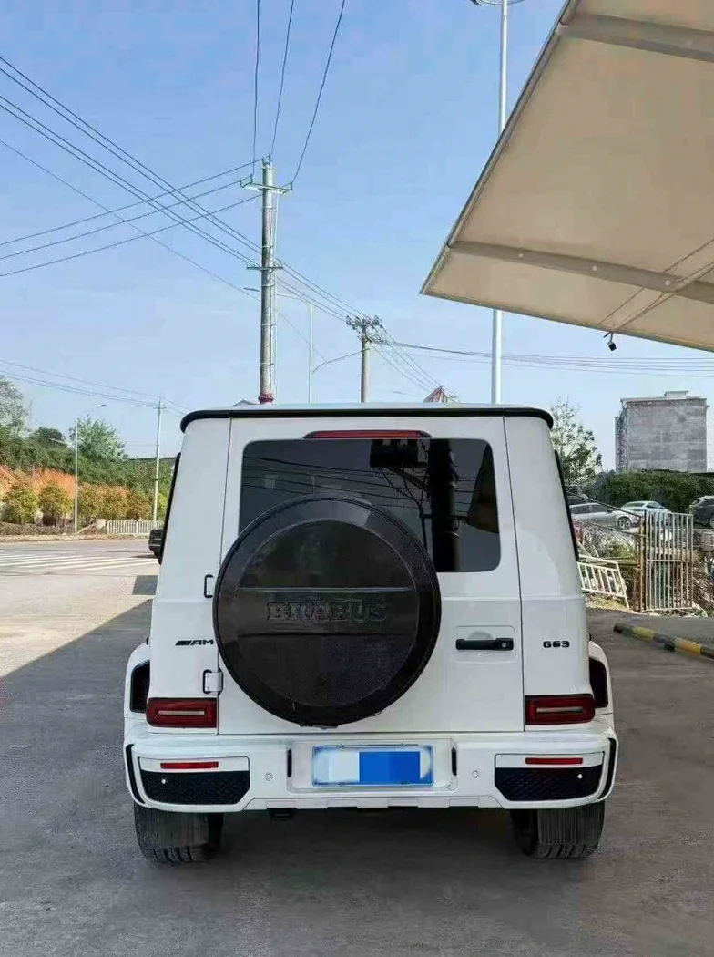 奔驰G 内饰后排