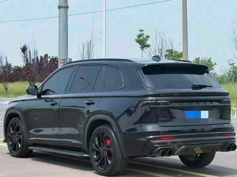 吉利星越 后面外观一