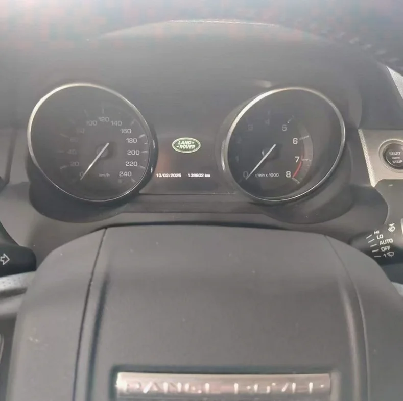 路虎极光 后面外观一