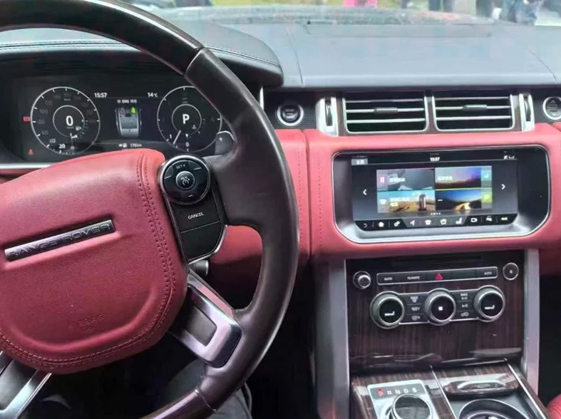 路虎揽胜行政 内饰前排