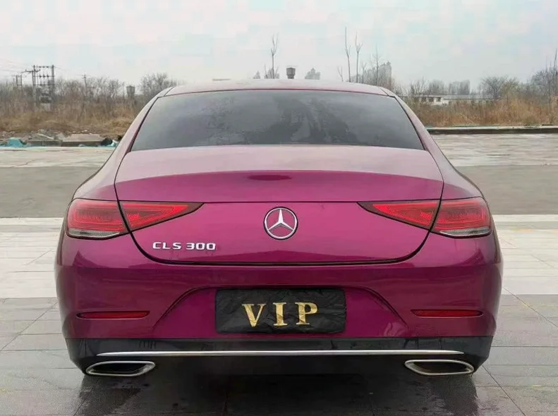 奔驰CLS 内饰后排