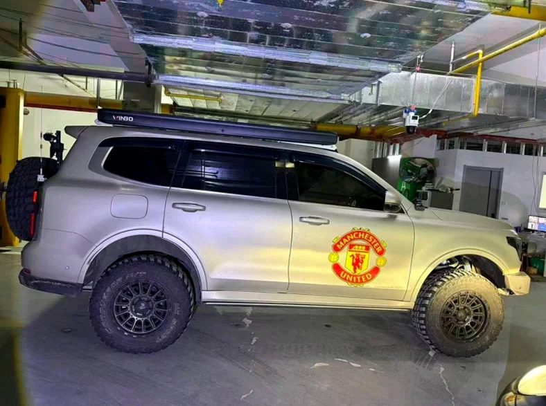 长城汽车坦克 正面外观三