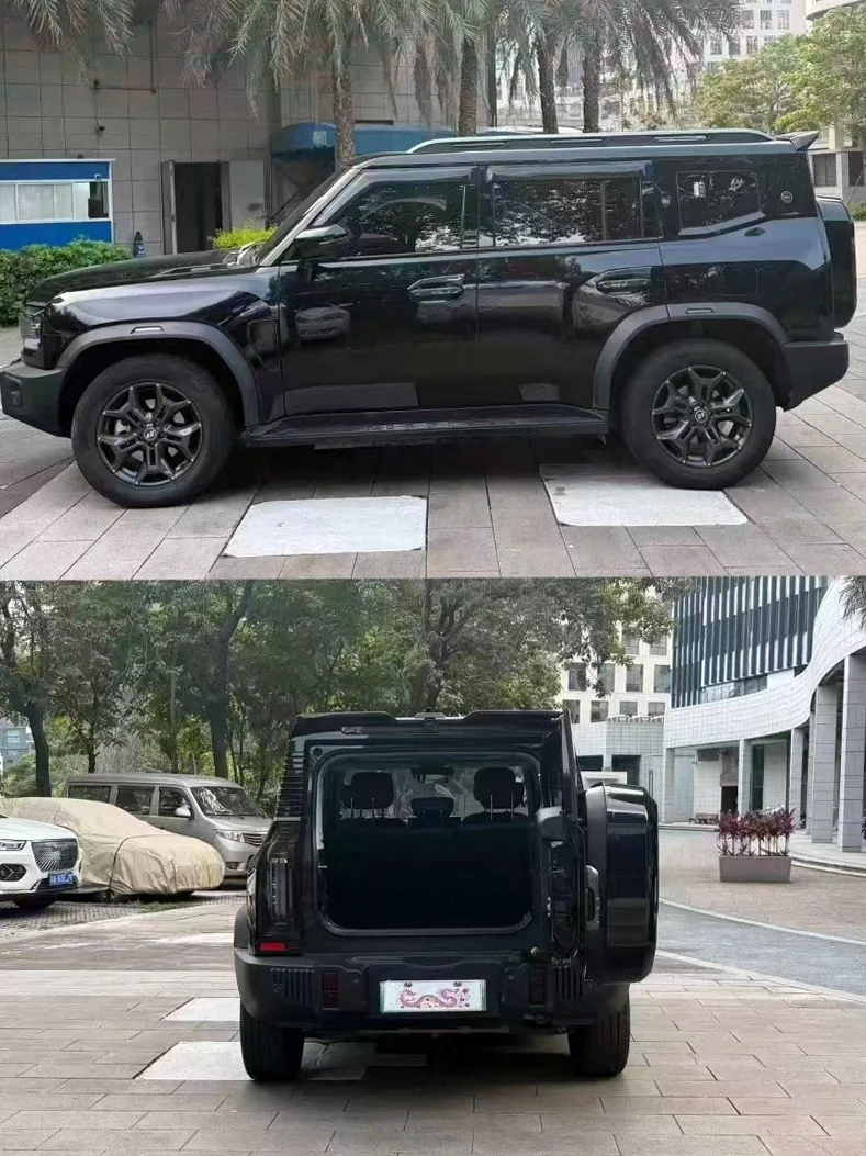 奇瑞捷途 后面外观二