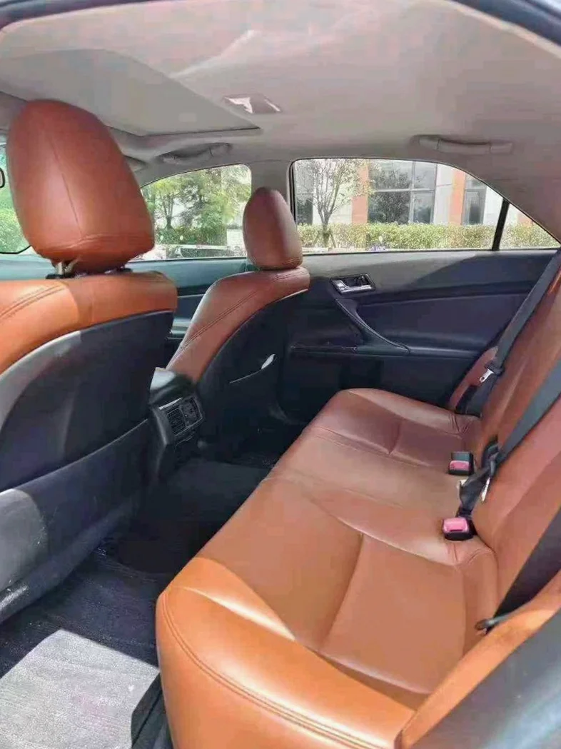 丰田锐志 内饰后排