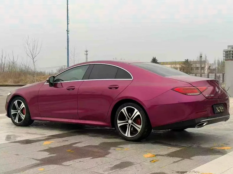 奔驰CLS 内饰后排