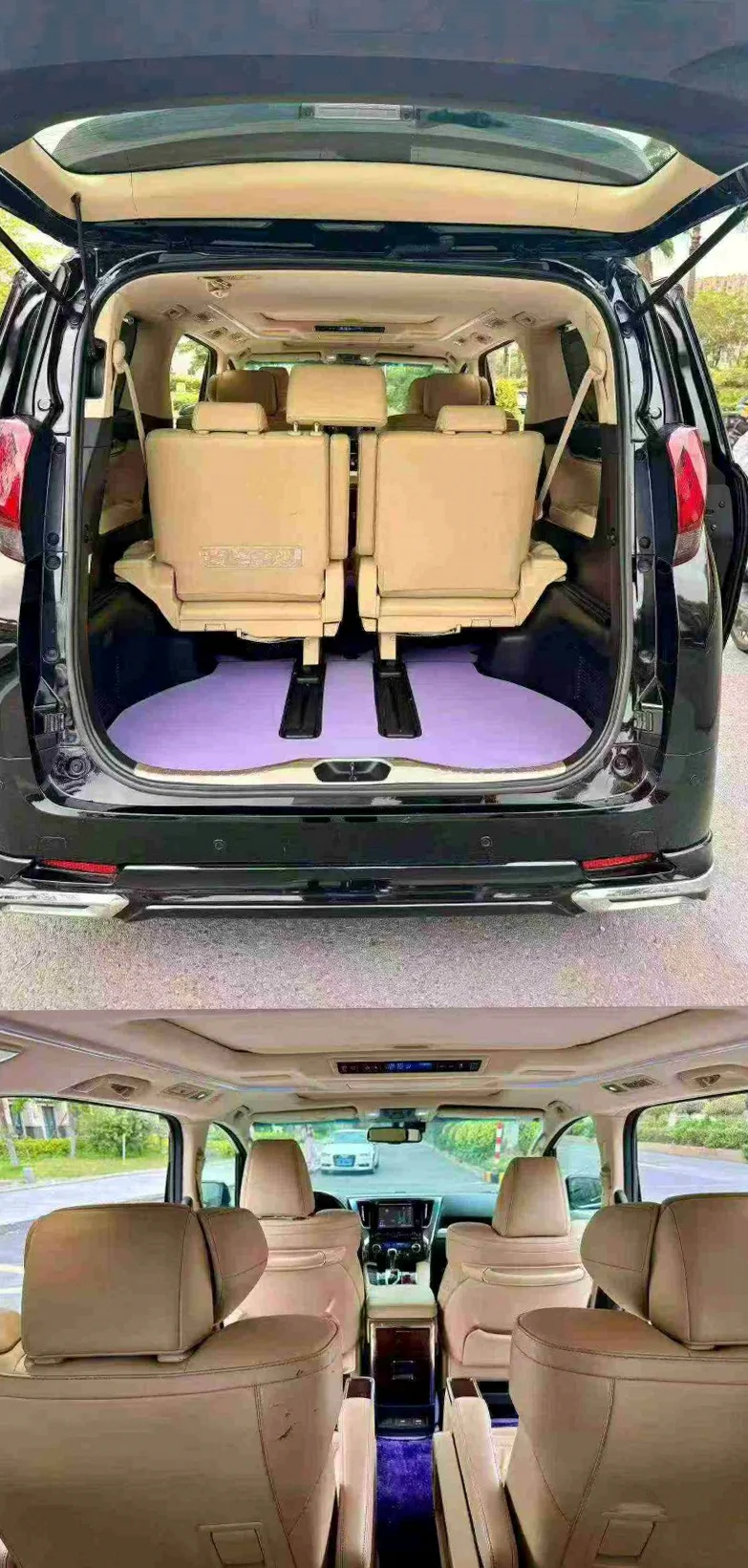 丰田埃尔法 后面外观三