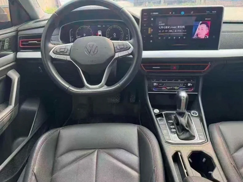 大众朗逸 后面外观一