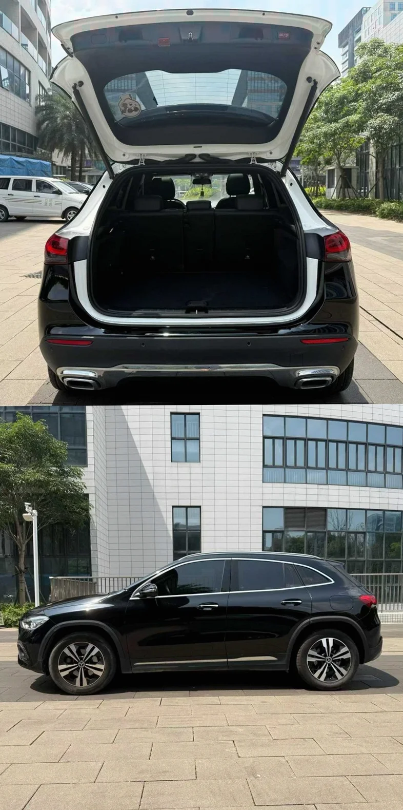 奔驰GLA 后面外观三