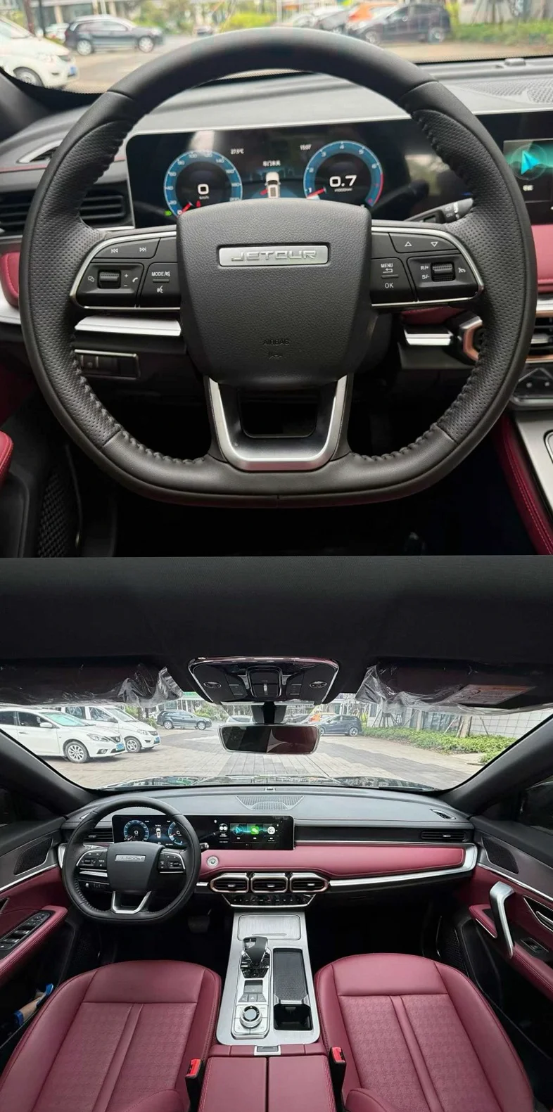 奇瑞捷途 后面外观一