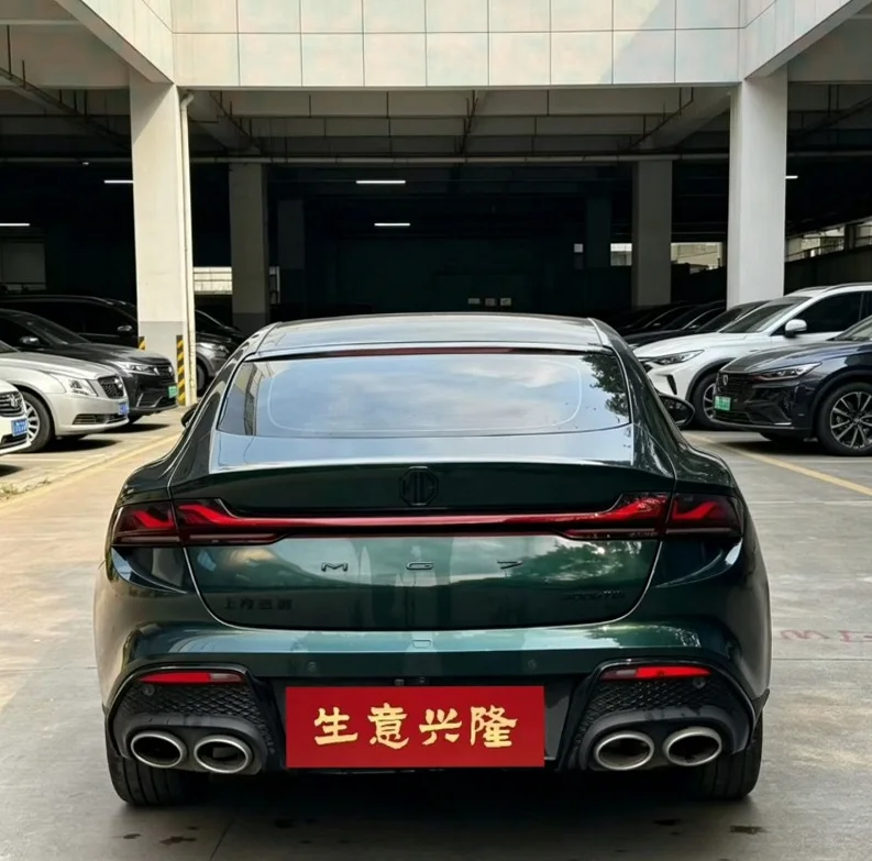 名爵7 后面外观一