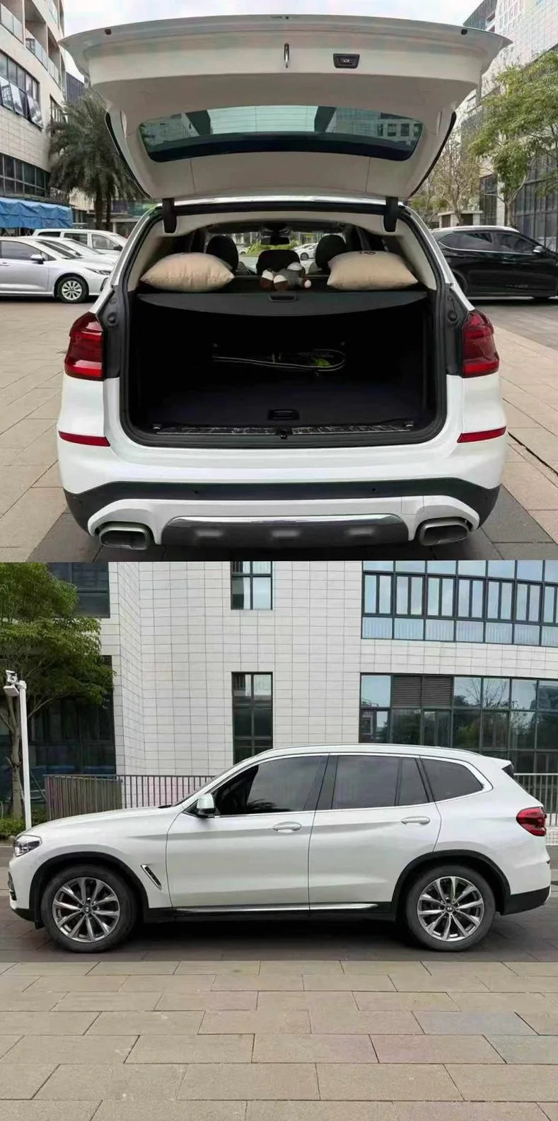 宝马X3 后面外观三