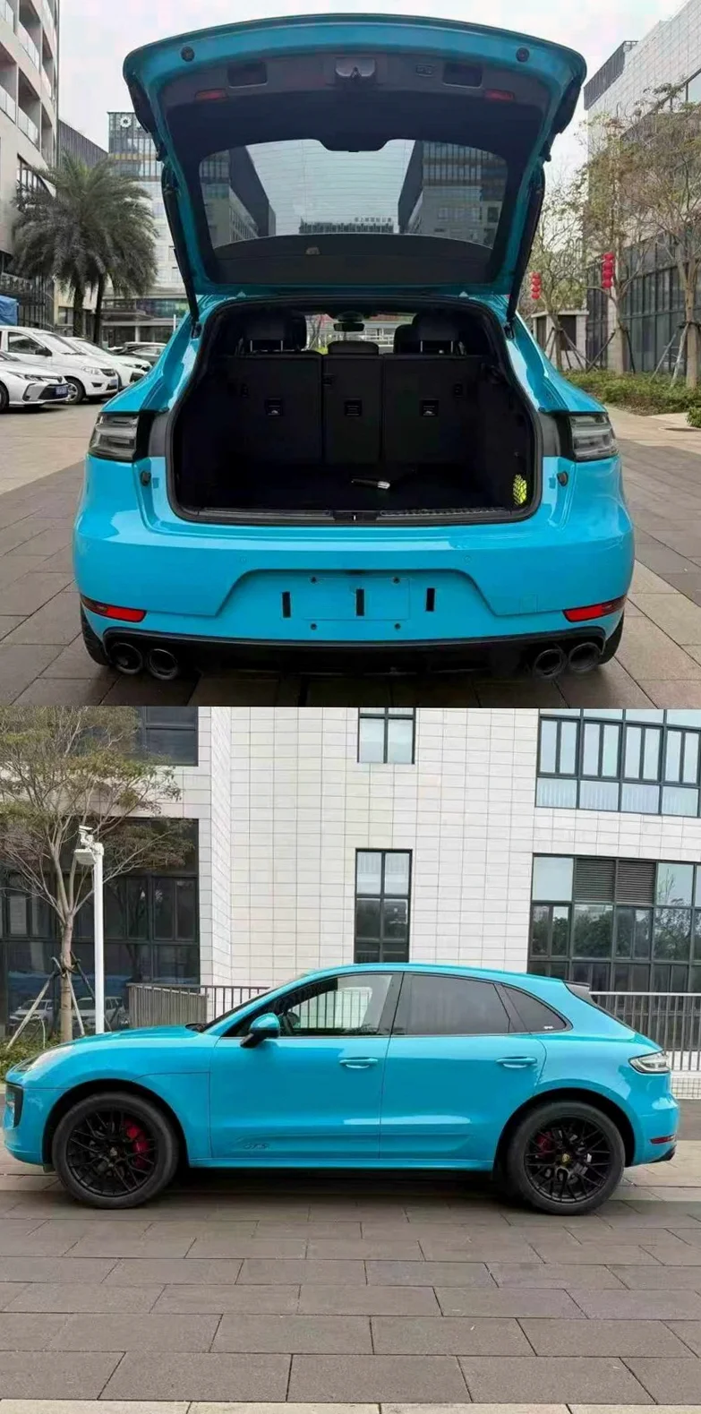 保时捷Macan 后面外观三