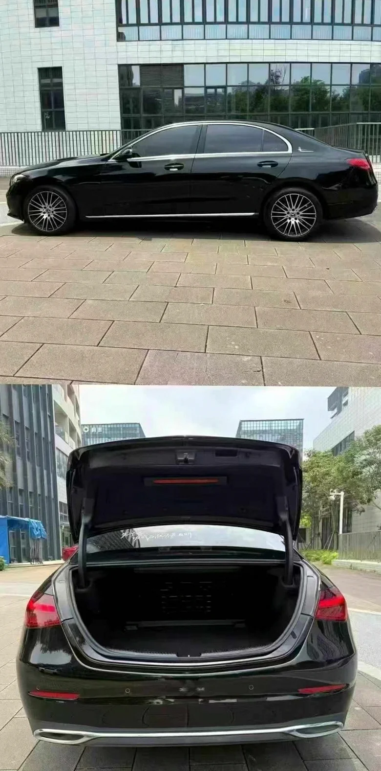 奔驰C 后面外观三