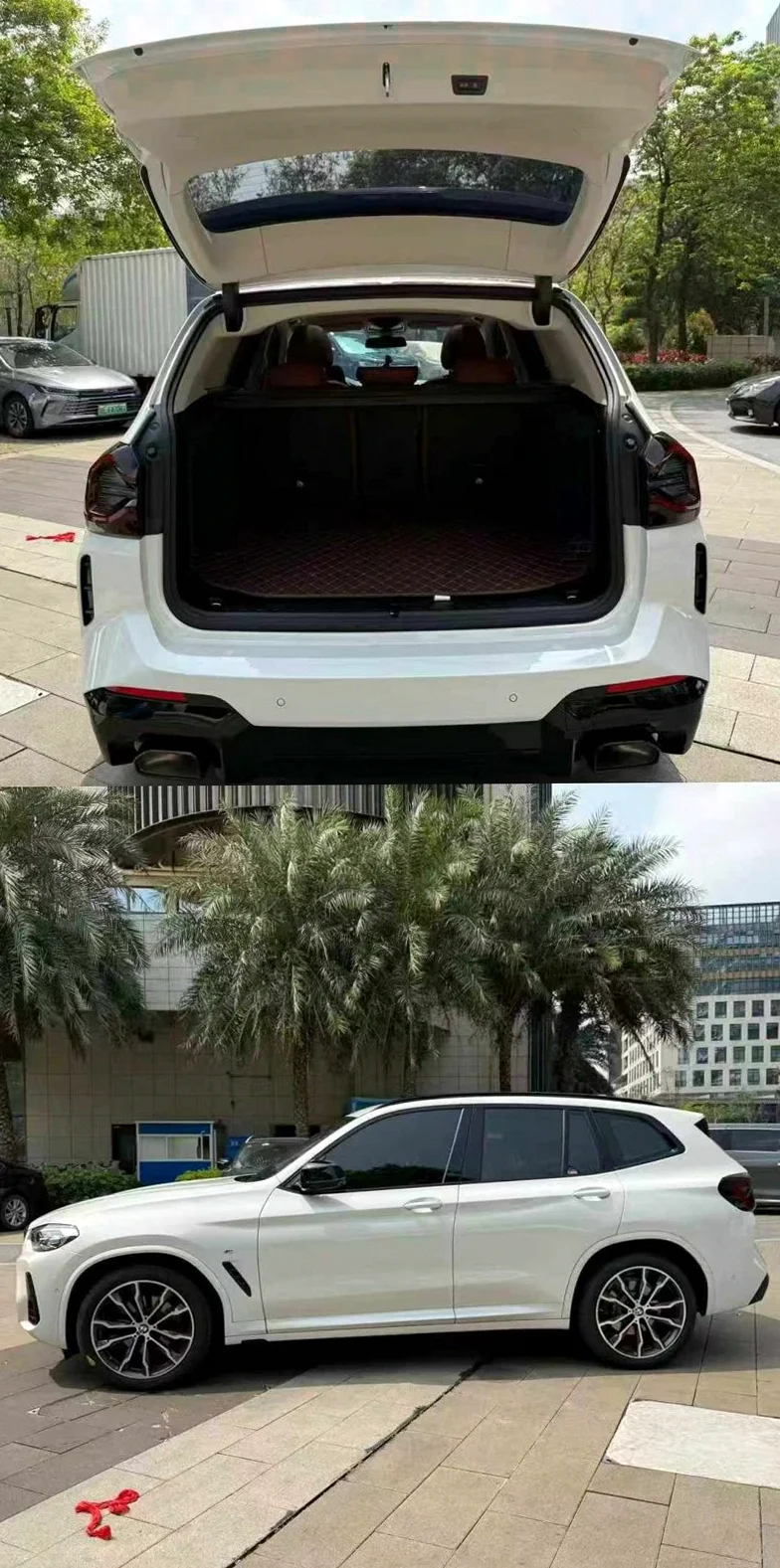 宝马X3 后面外观三