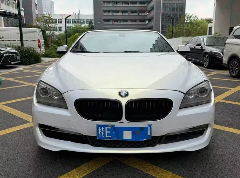 13年宝马640i软顶敞篷