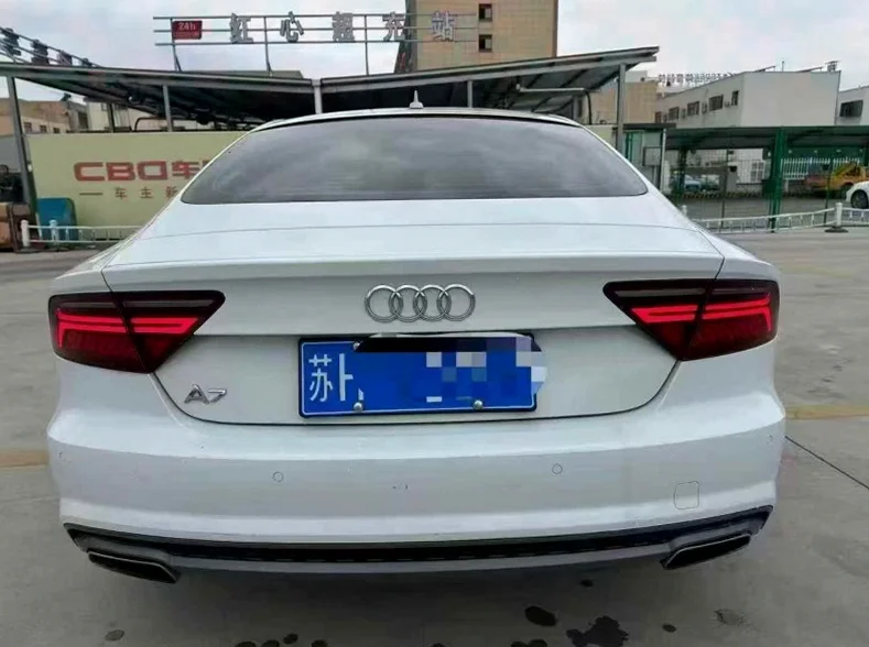 奥迪A7L 后面外观二