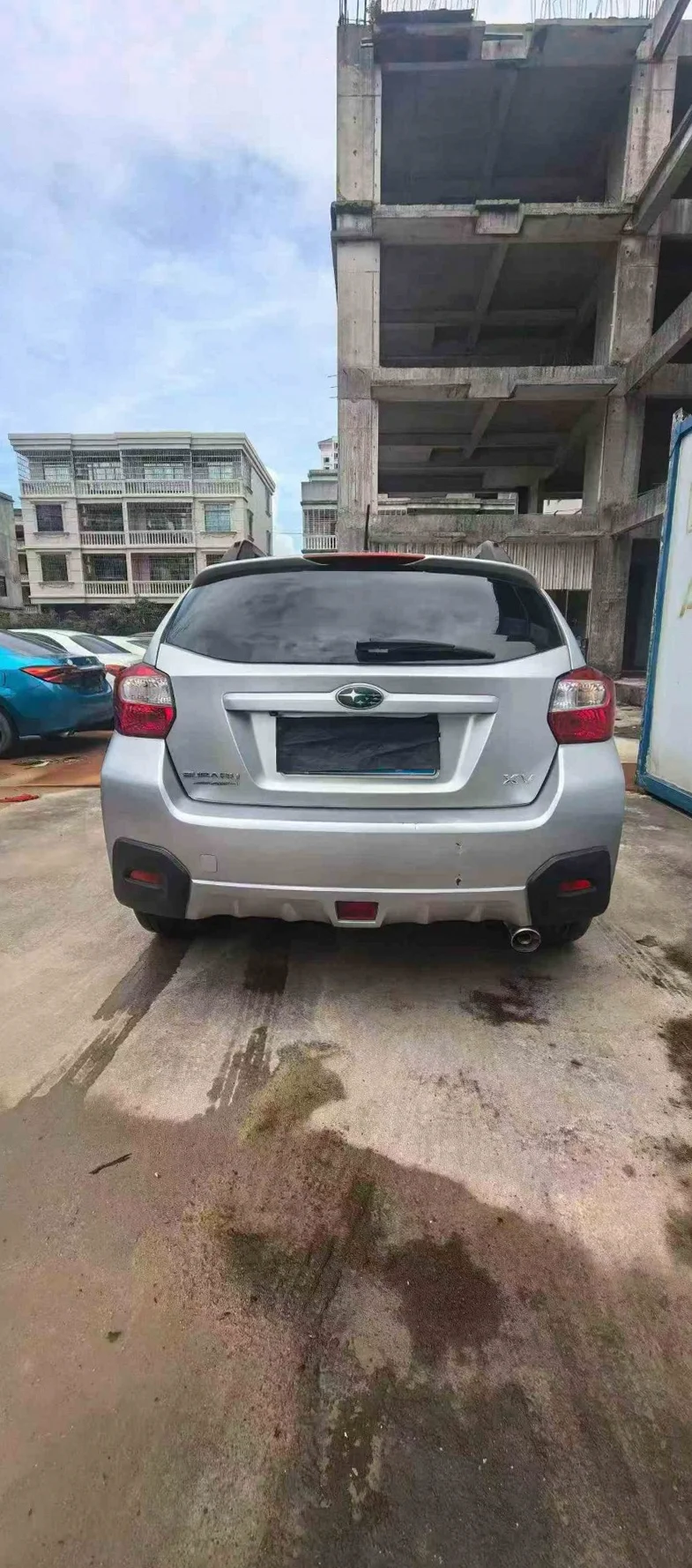 斯巴鲁XV 内饰后排