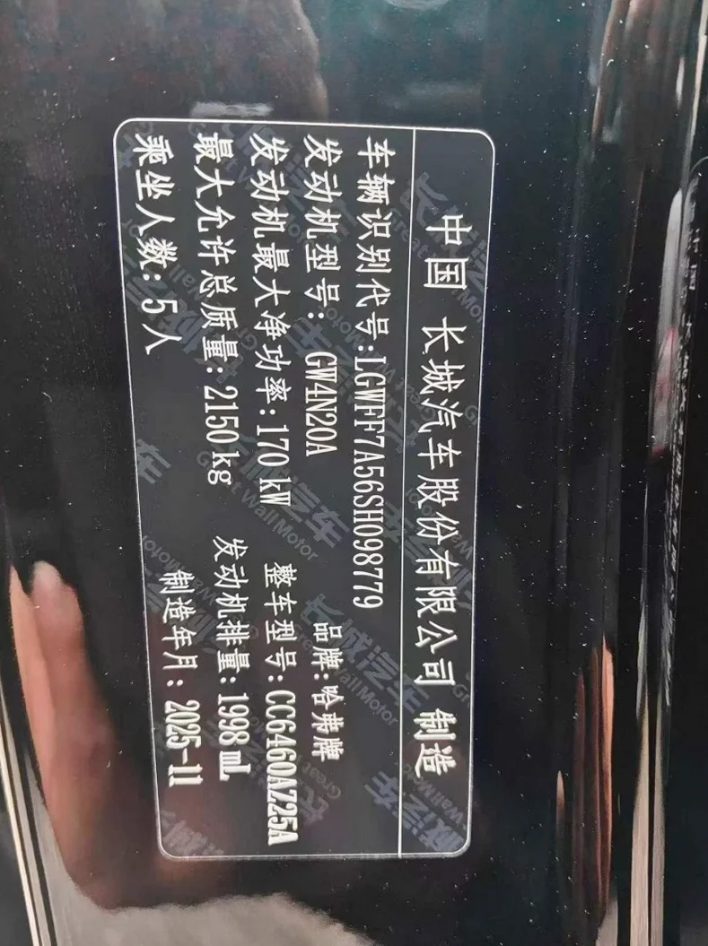 哈弗大狗 后面外观二