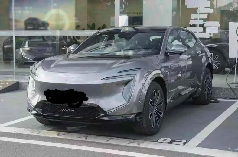 阿维塔07 后面外观一