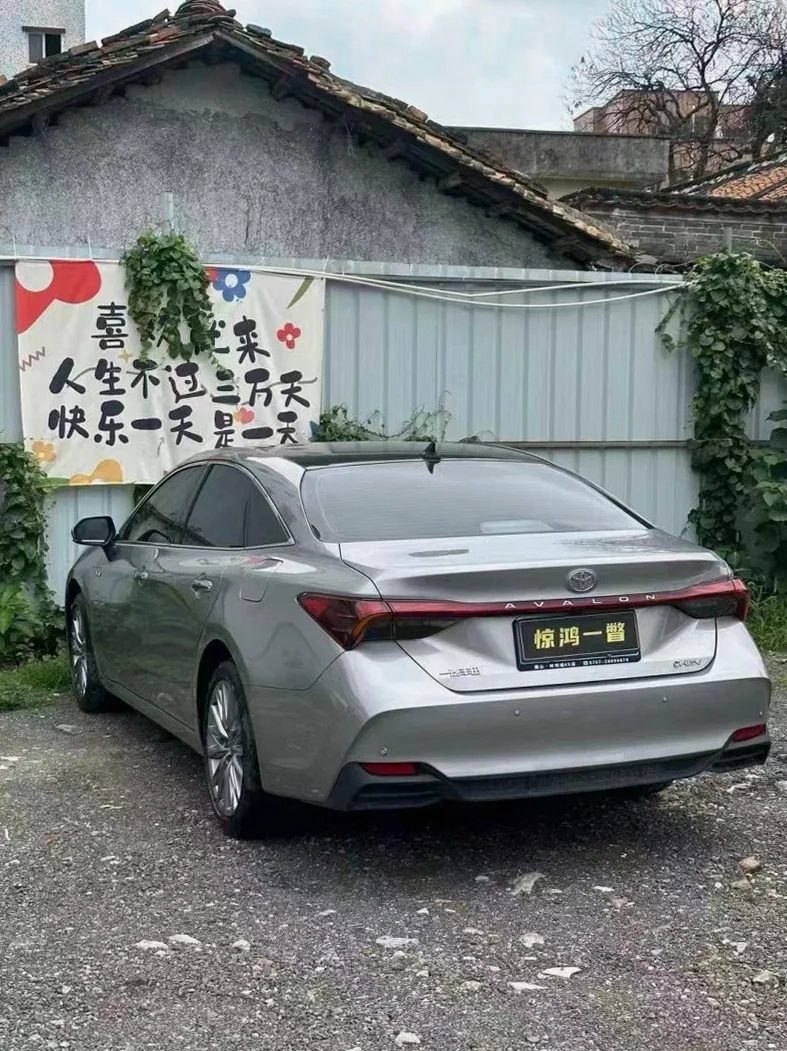 丰田亚洲龙 后面外观一