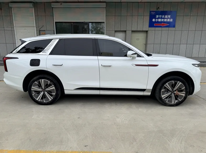 红旗E-HS9 后面外观一