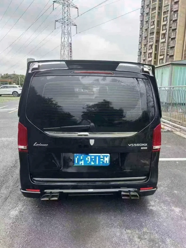 奔驰V 内饰前排