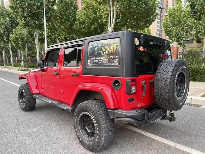 Jeep牧马人 后面外观一