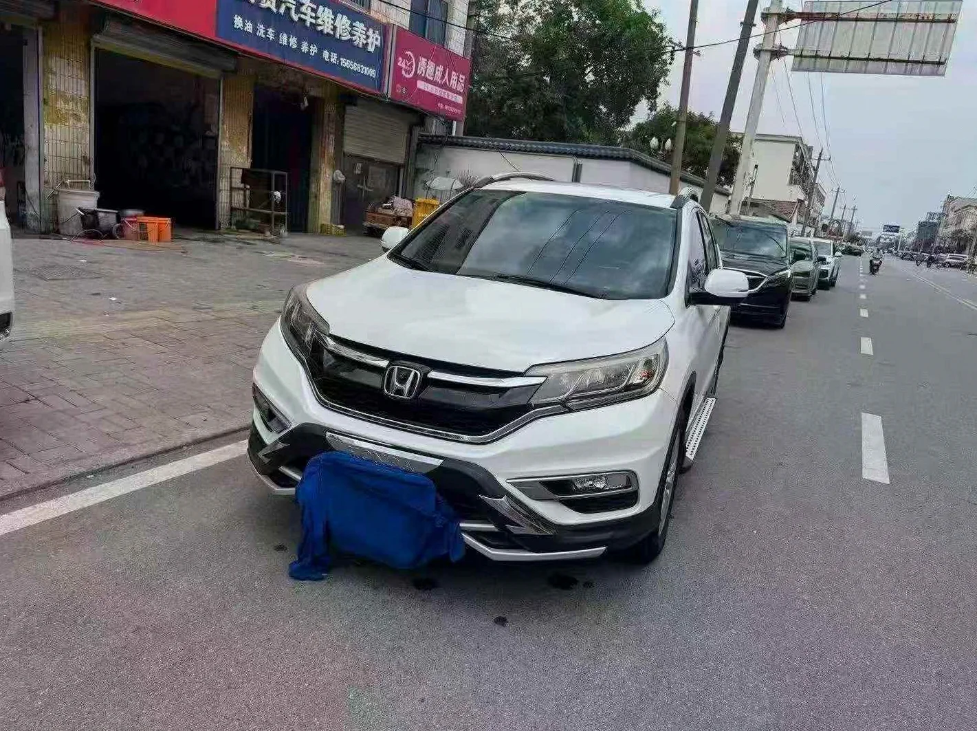 本田CRV 正面外观二