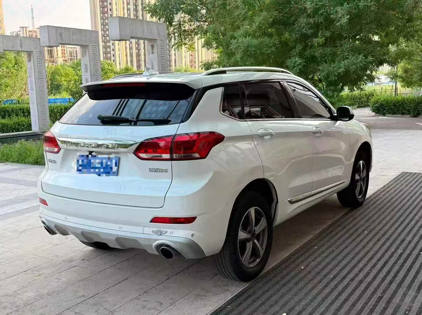 哈弗H6 后面外观一