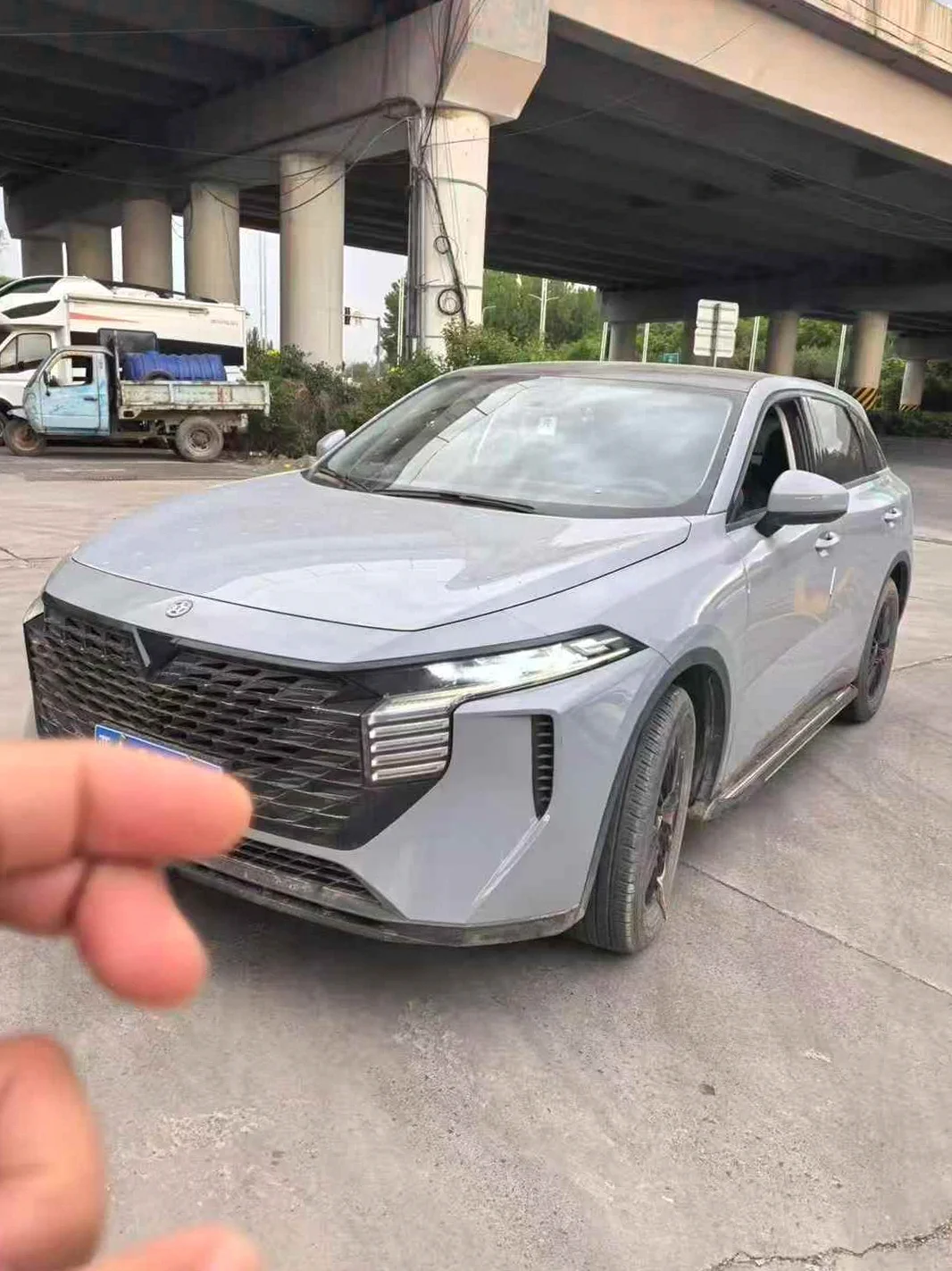 启辰大V 后面外观一