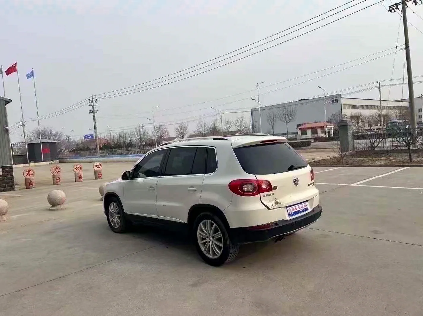 大众途观 后面外观一